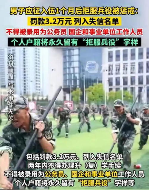 19岁男子拒服兵役处理通报，维护兵役制度严肃性的重要一课