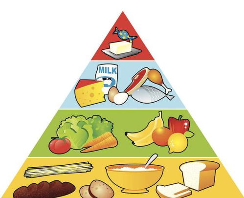 儿童膳食金字塔，简笔画中的健康饮食指南