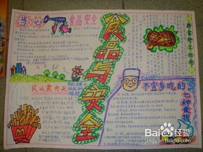 食物与营养，科学手抄报中的简笔画指南